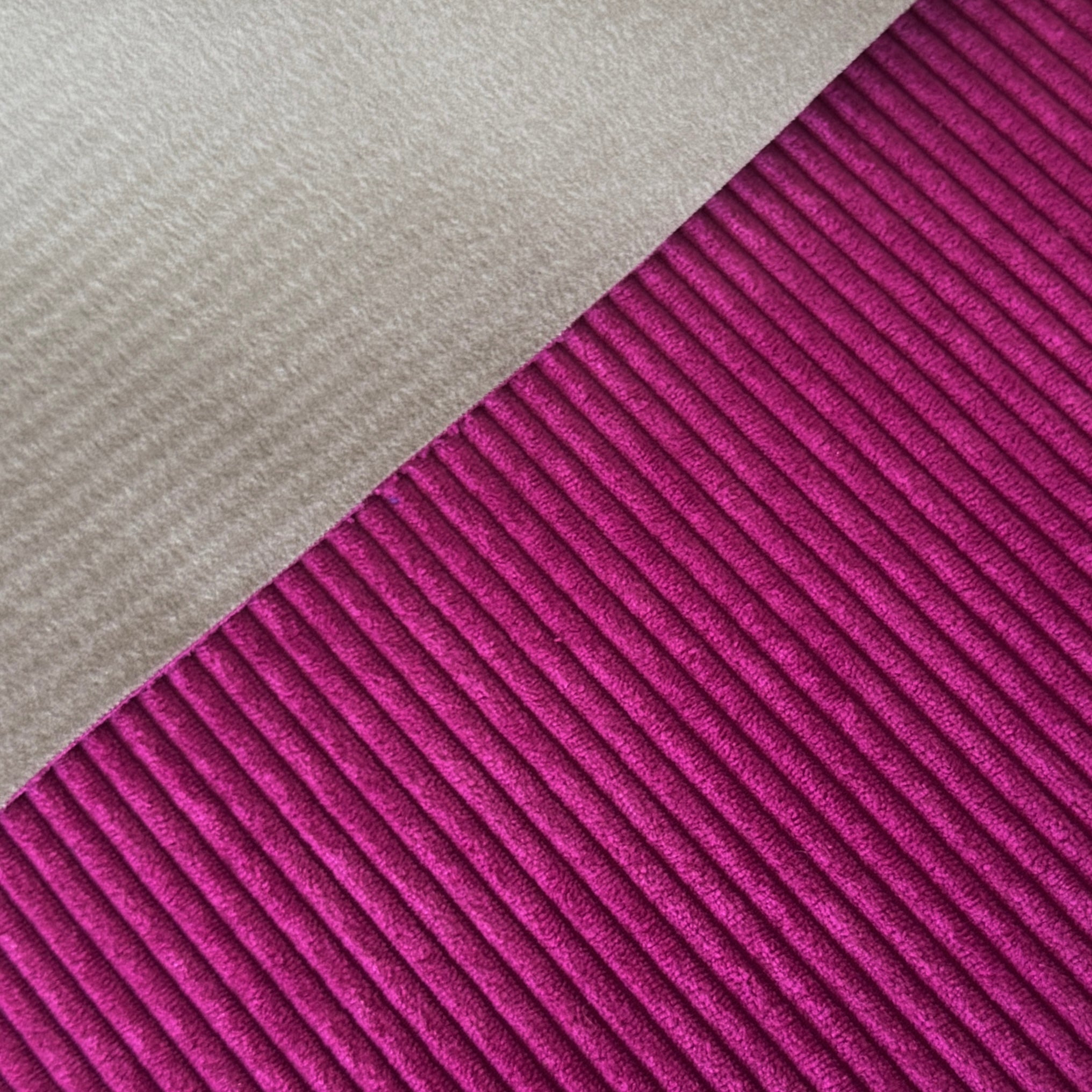 Velours Côtelé Huggy / Hibiscus