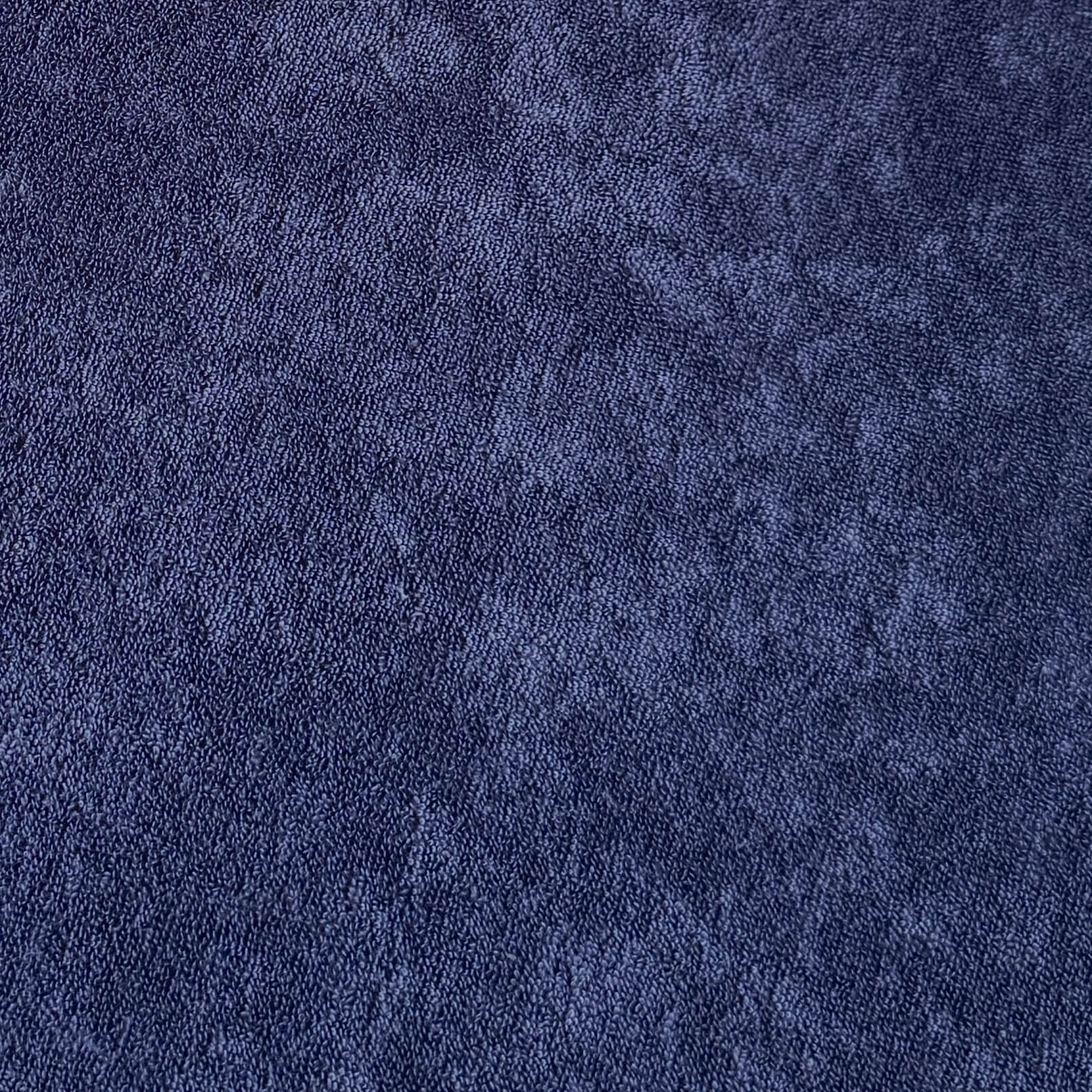 Coupon 2 Mètres - Eponge Maille Bouclette / Indigo