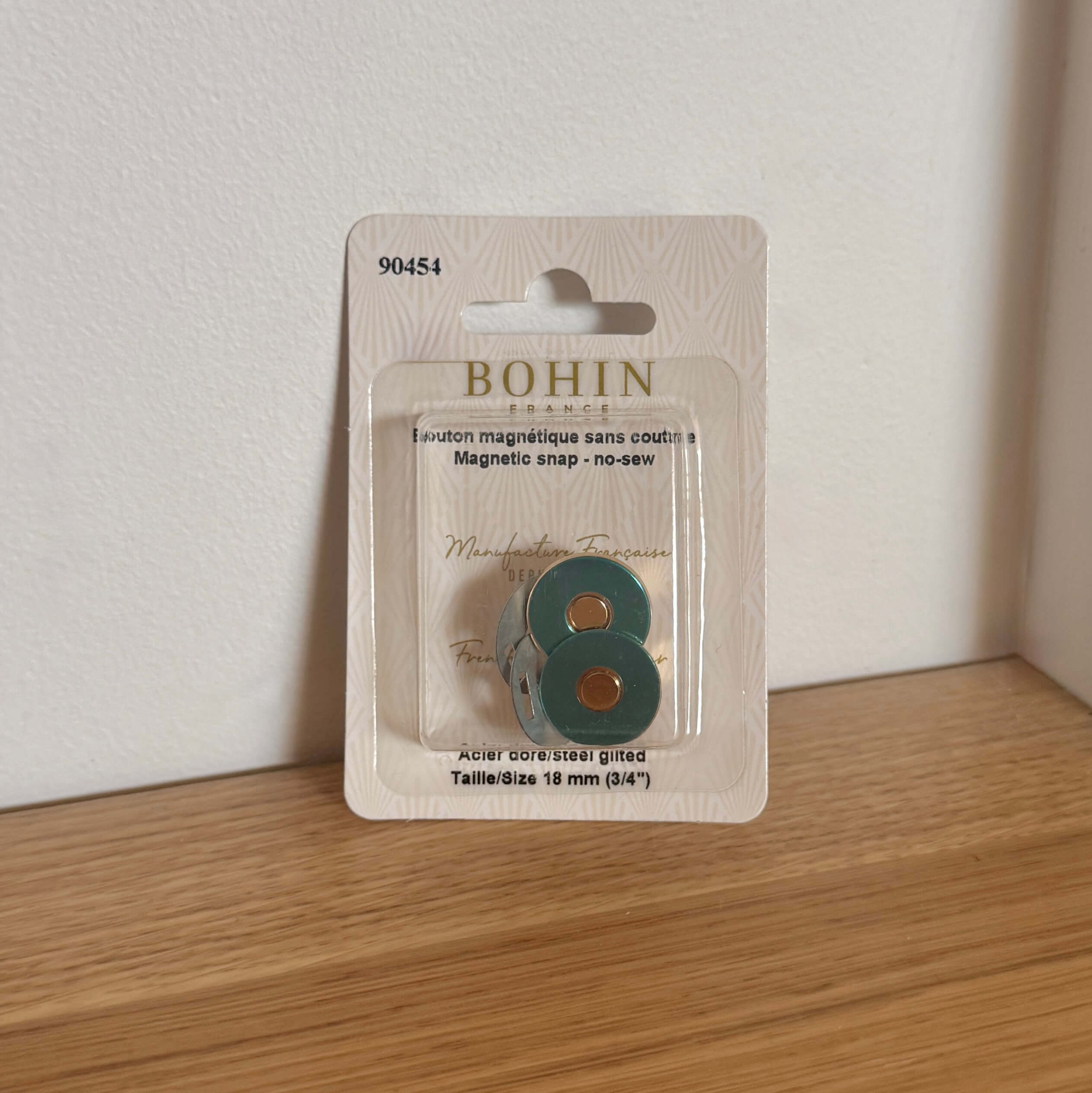 Bouton Magnétique sans couture 18mm / Bohin