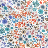 Coton à Impression Numérique / Hortense Bleu