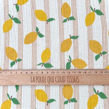 Algodón estampado / Cítricos