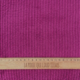 Velours Côtelé 100% Coton / Dahlia