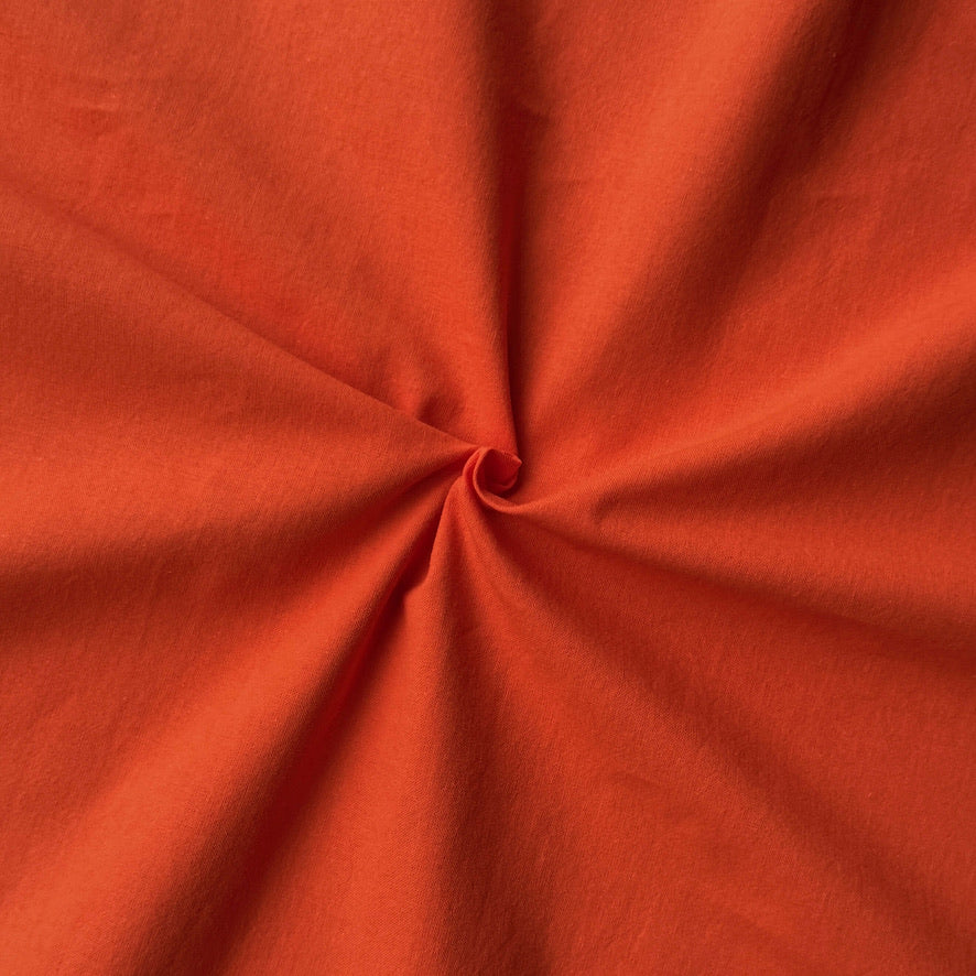 Coupon 1.2 m - Coton Uni / Orange