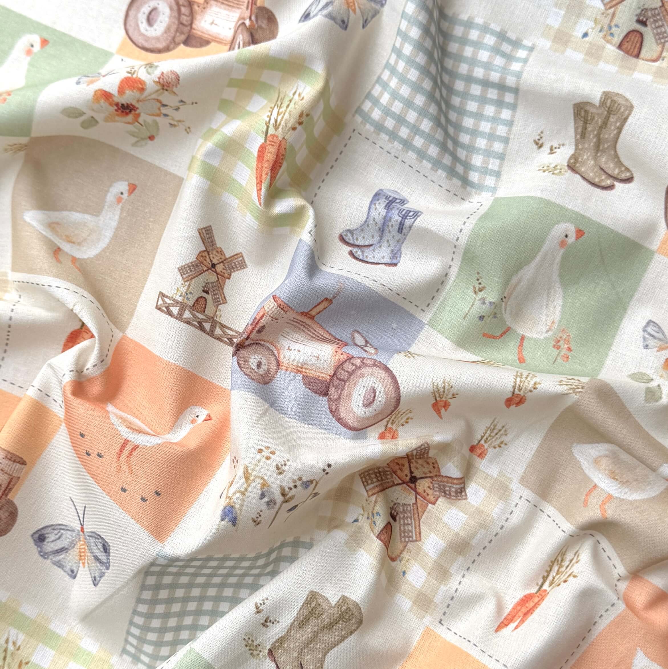Digitally Printed Cotton / Eolia
