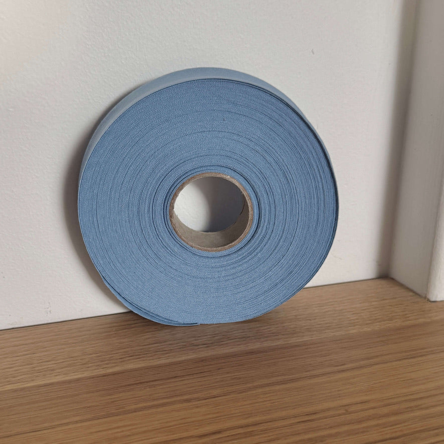 Biais coton uni Prym – 40 mm déplié / 20 mm plié