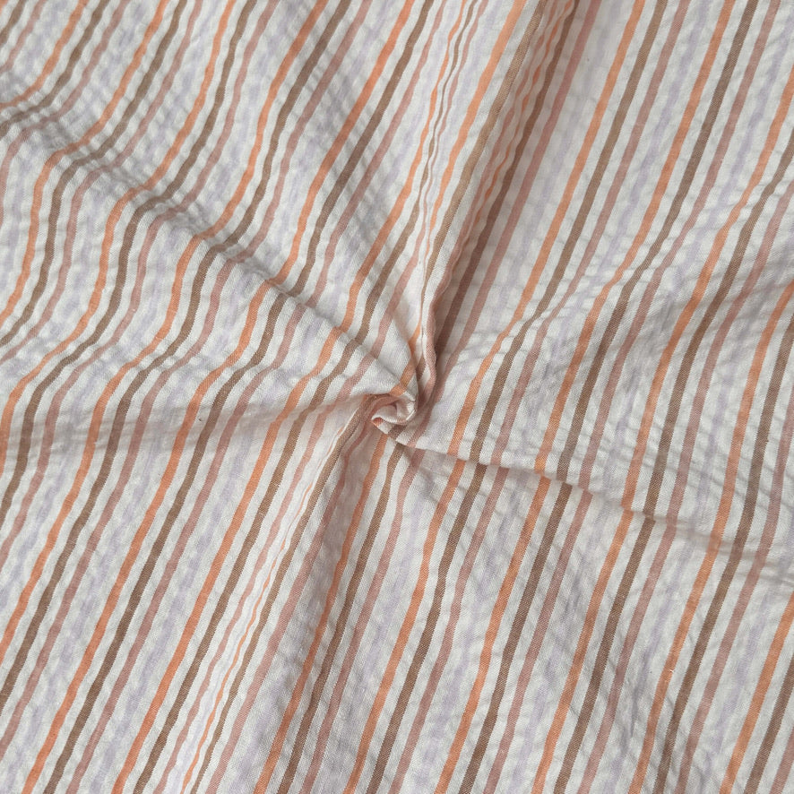 Seersucker / Joe Blanc Ecru - Havane