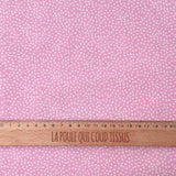 Coupon 50 cm - Coton Imprimé / Tassi Rose