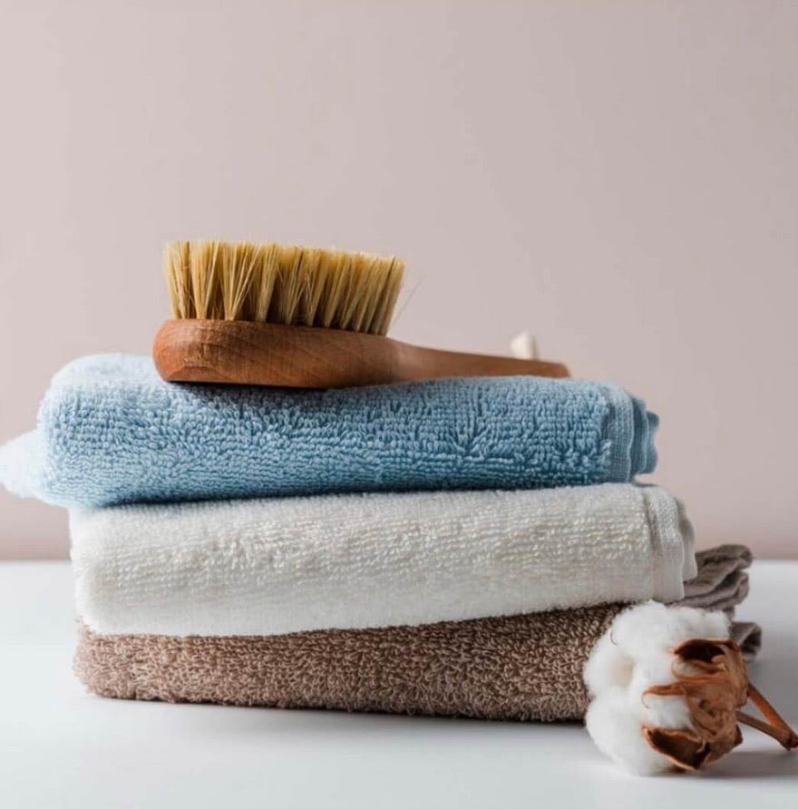Eponge Bouclette 100% Coton  / Spa Paon