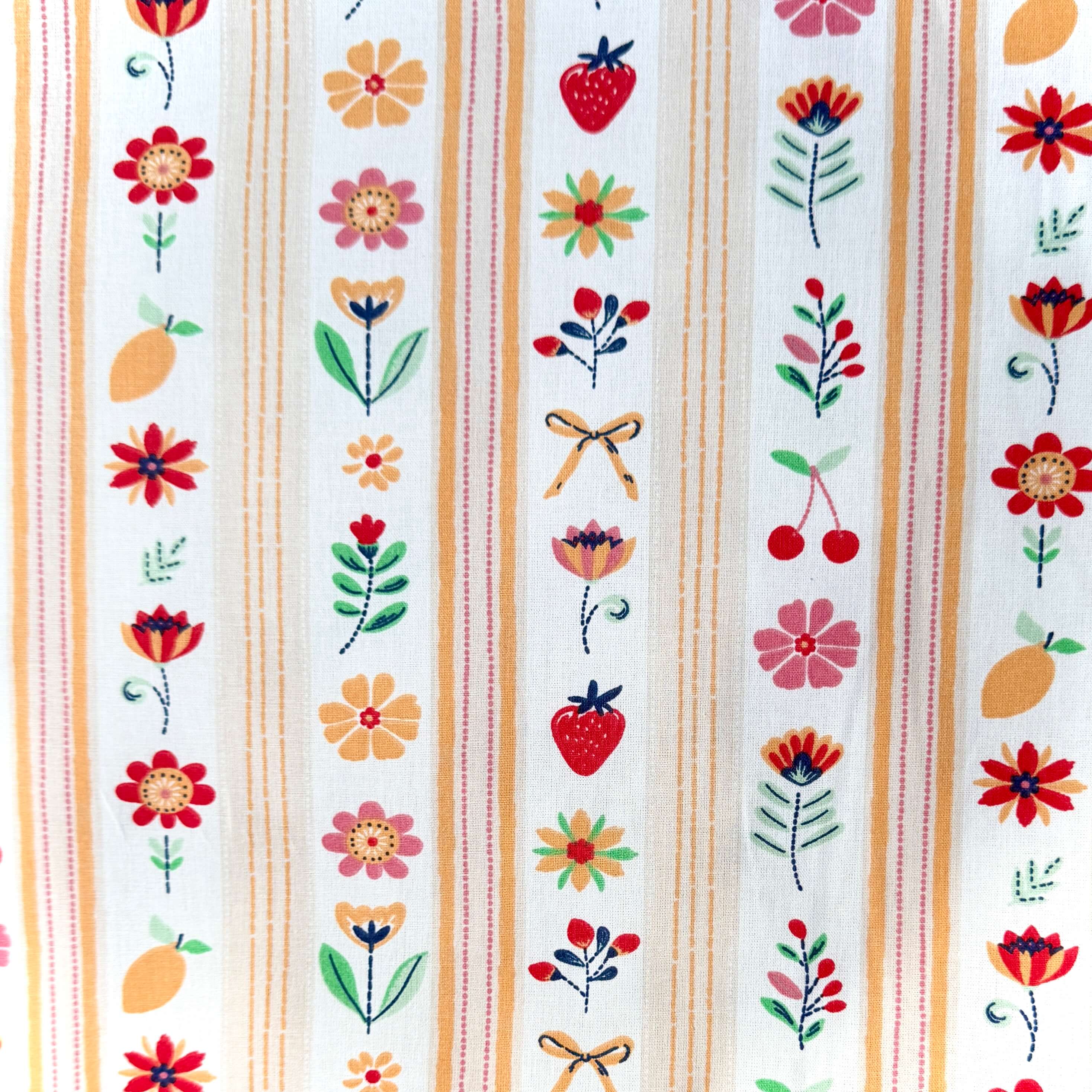 Algodón estampado / Cítricos