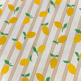 Coupon 90 cm - Coton Imprimé / Lime