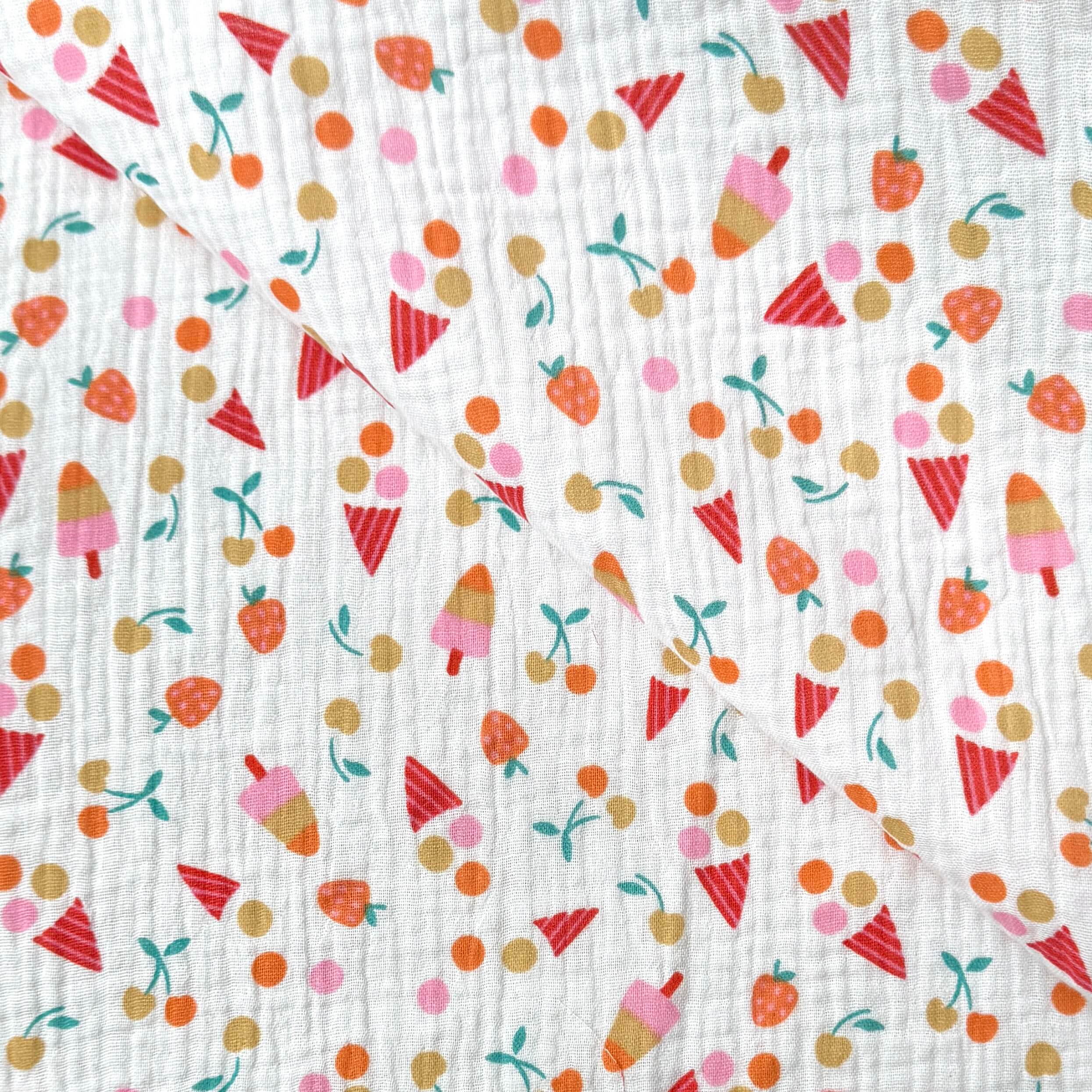 Double Gauze / Ladybugs