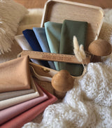 Velours Embossé / Blanc