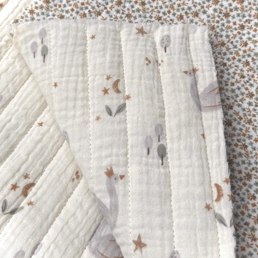 Matelassé Double Gaze Alba / Double Gaze Pio Ecru