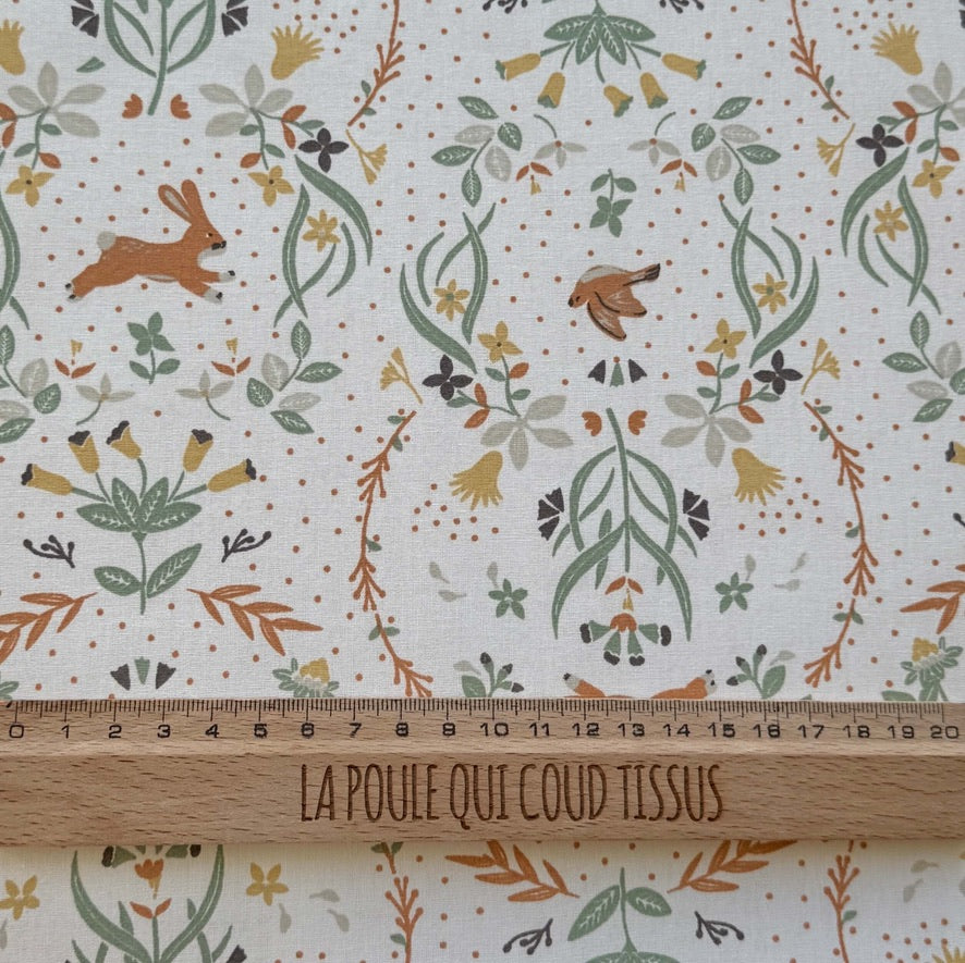 Coupon 50 cm - Coton Imprimé / Zekia