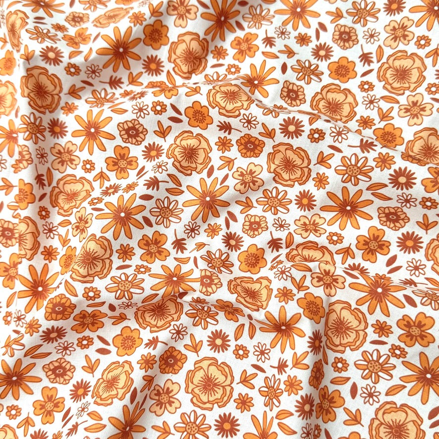 Algodón estampado digitalmente / Hortense