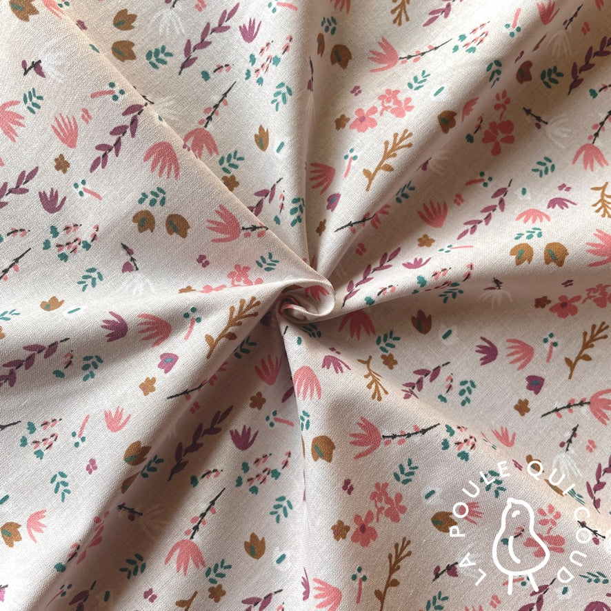 Coupon 1.3 m - Coton Imprimé GOTS / Impera