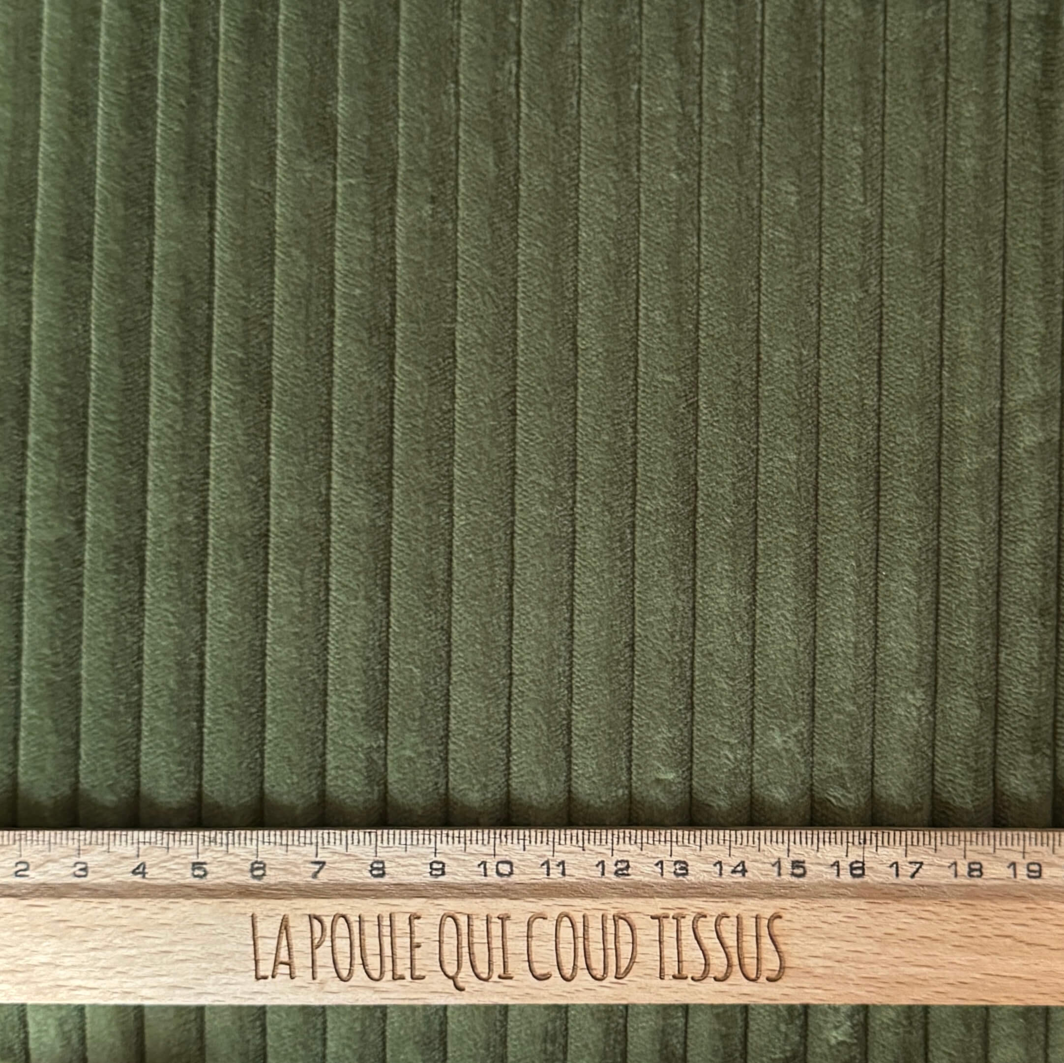 Velours Côtelé Futé / Kaki