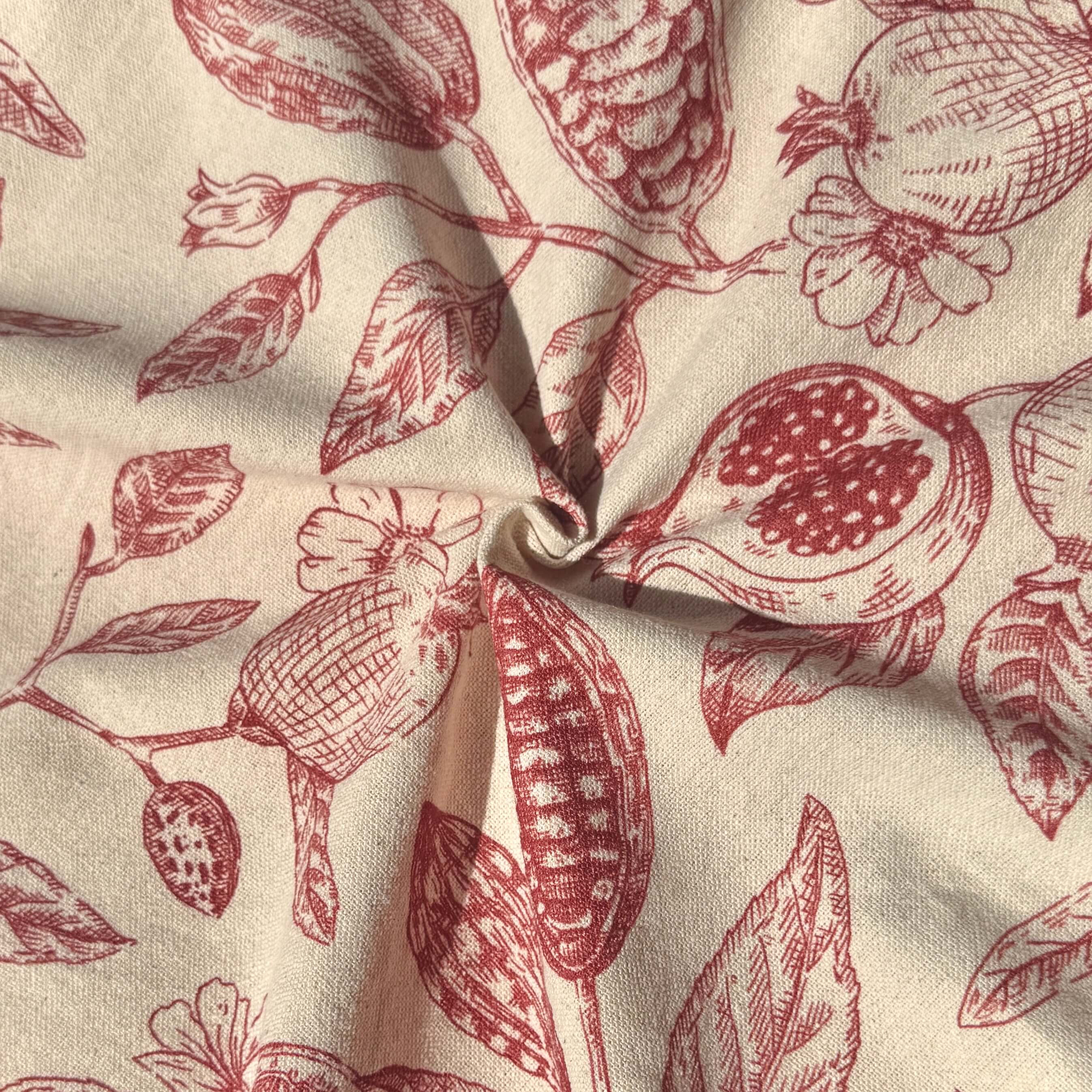 Coton Tissé  / Granata Groseille