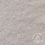 Coupon 80 cm - Teddy Peluche / Ecru