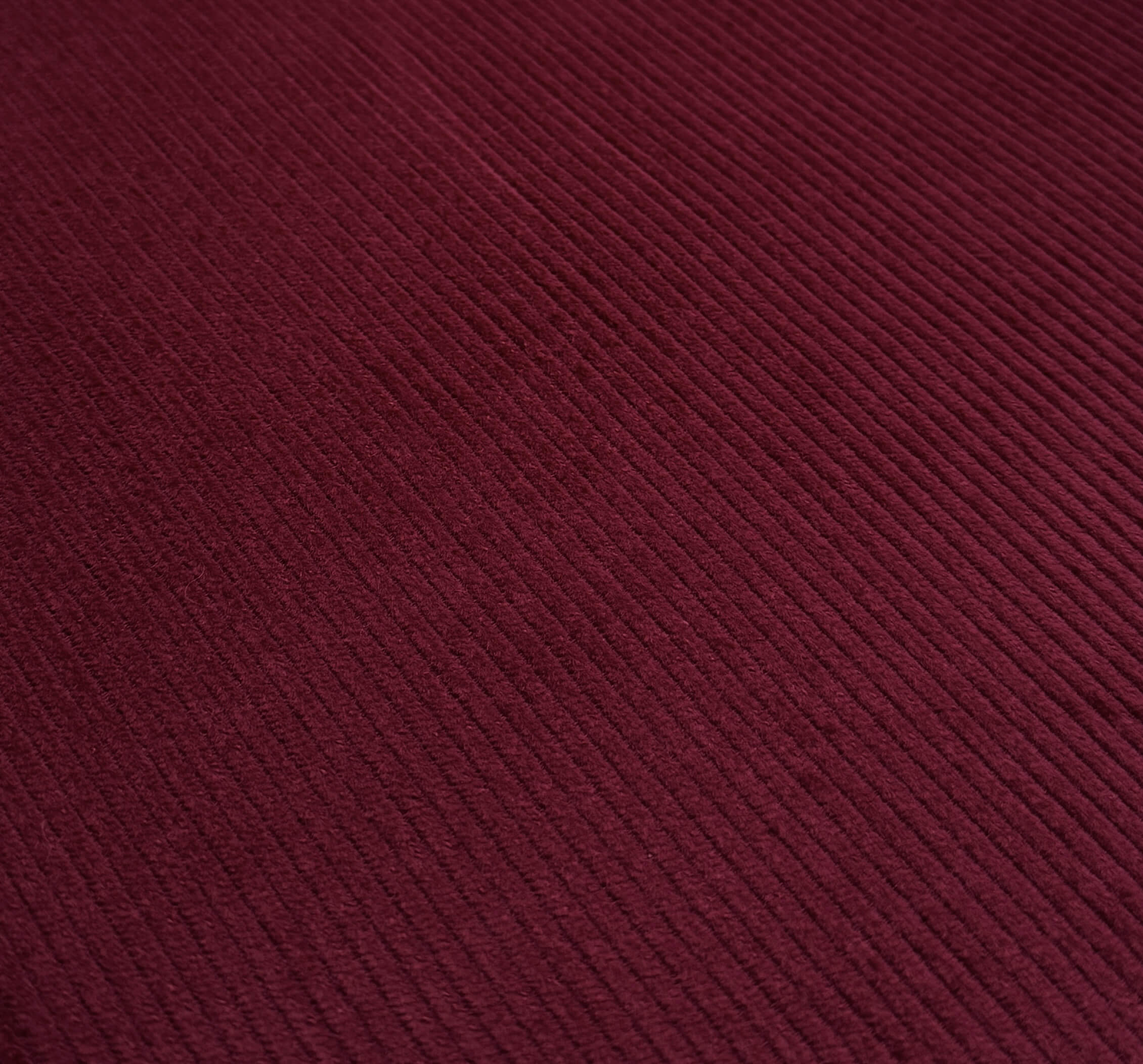 Coupon 80 cm - Velours Côtelé 500 Raies / Wine