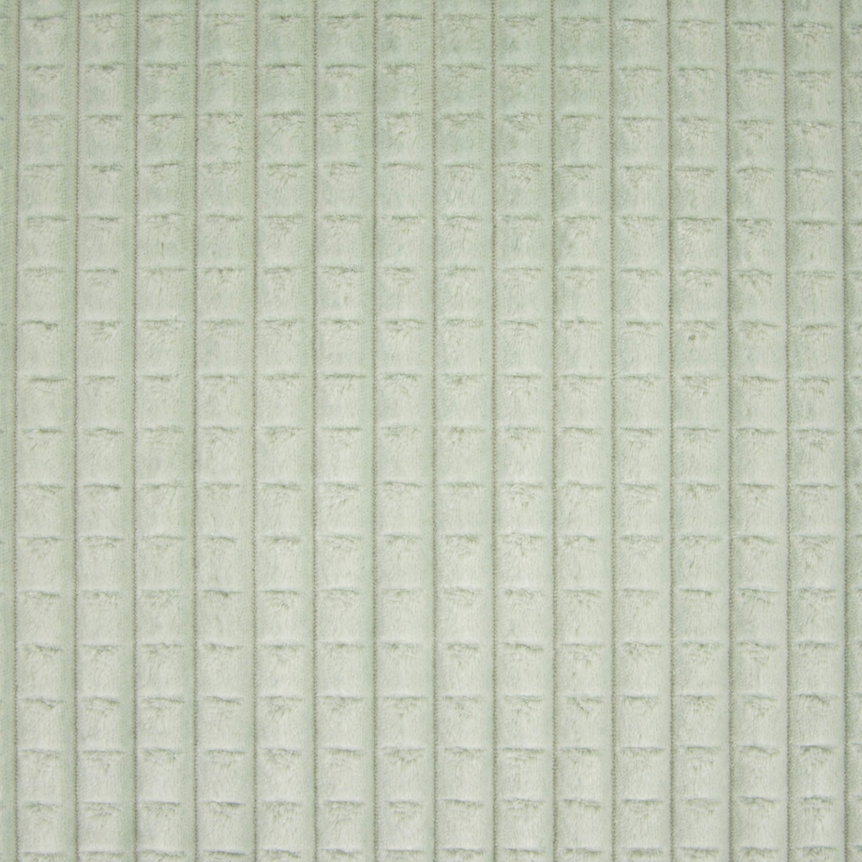 Minky nid d'abeille Gauffré / Vert Pastel