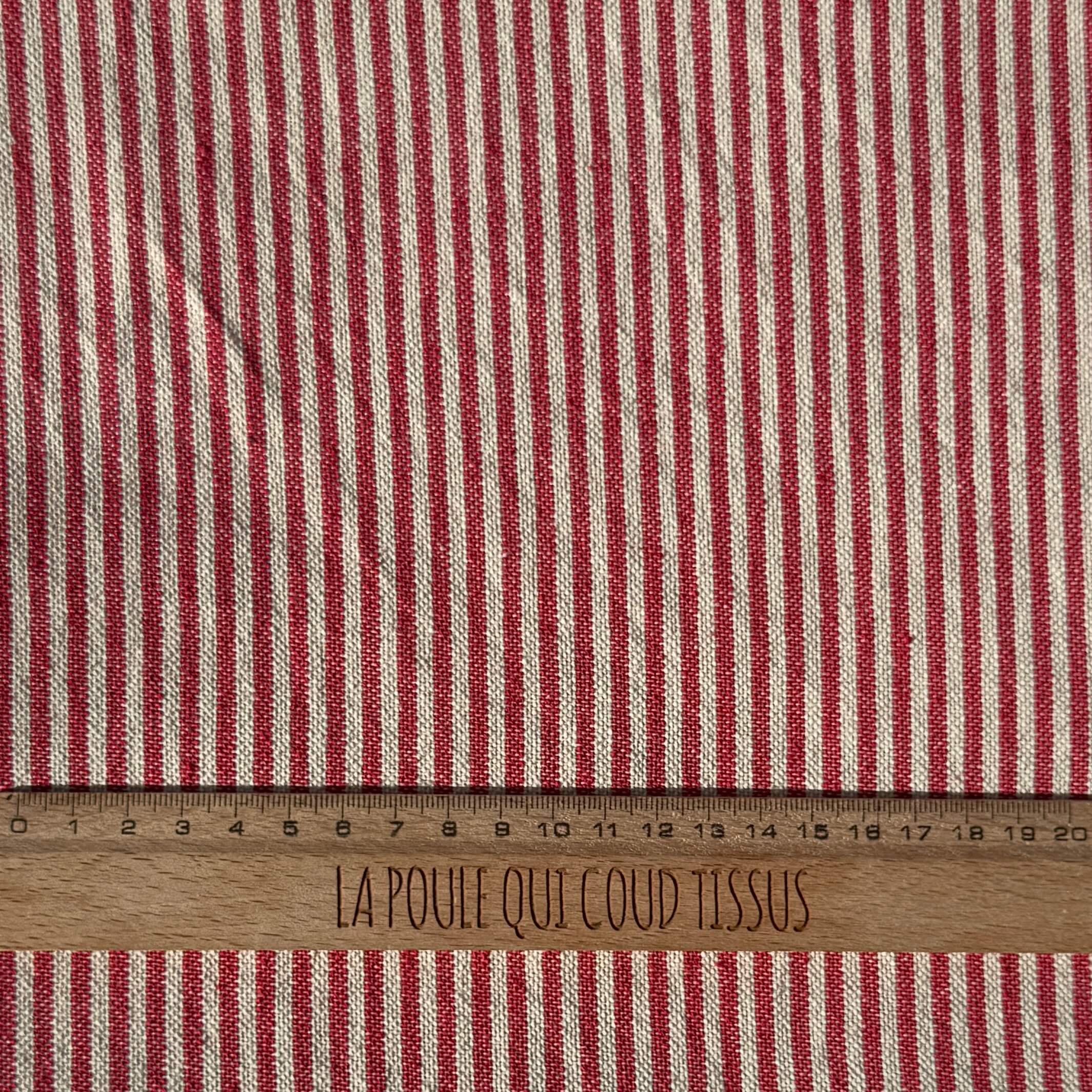 Coton Tissé  / Simone Rouge