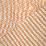 Coupon 90 cm - Double Gaze Double Face Stripes / Lemon - Mangue
