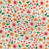 Coupon 60 cm - Coton Numérique Exclusif LPQC / Flola Rose-Vert