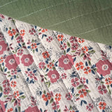 Matelassé Double Gaze Oscalia / Double Gaze Unie Fougère