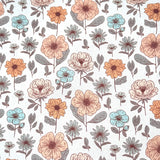Algodón estampado digitalmente / Hortense