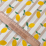 Coupon 90 cm - Coton Imprimé / Lime