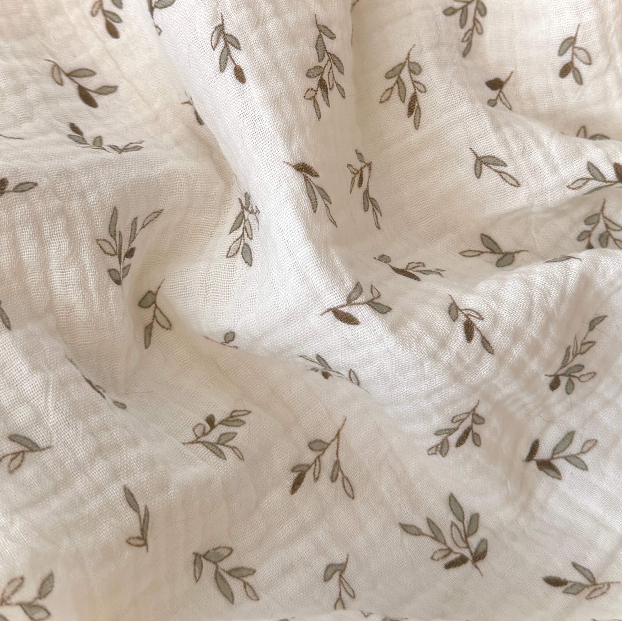Coupon 60 cm - Double Gaze / Small Leaves