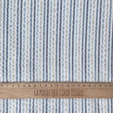 Seersucker / Joe Blanc Cassé - Bleu