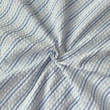 Seersucker / Joe Blanc Cassé - Bleu