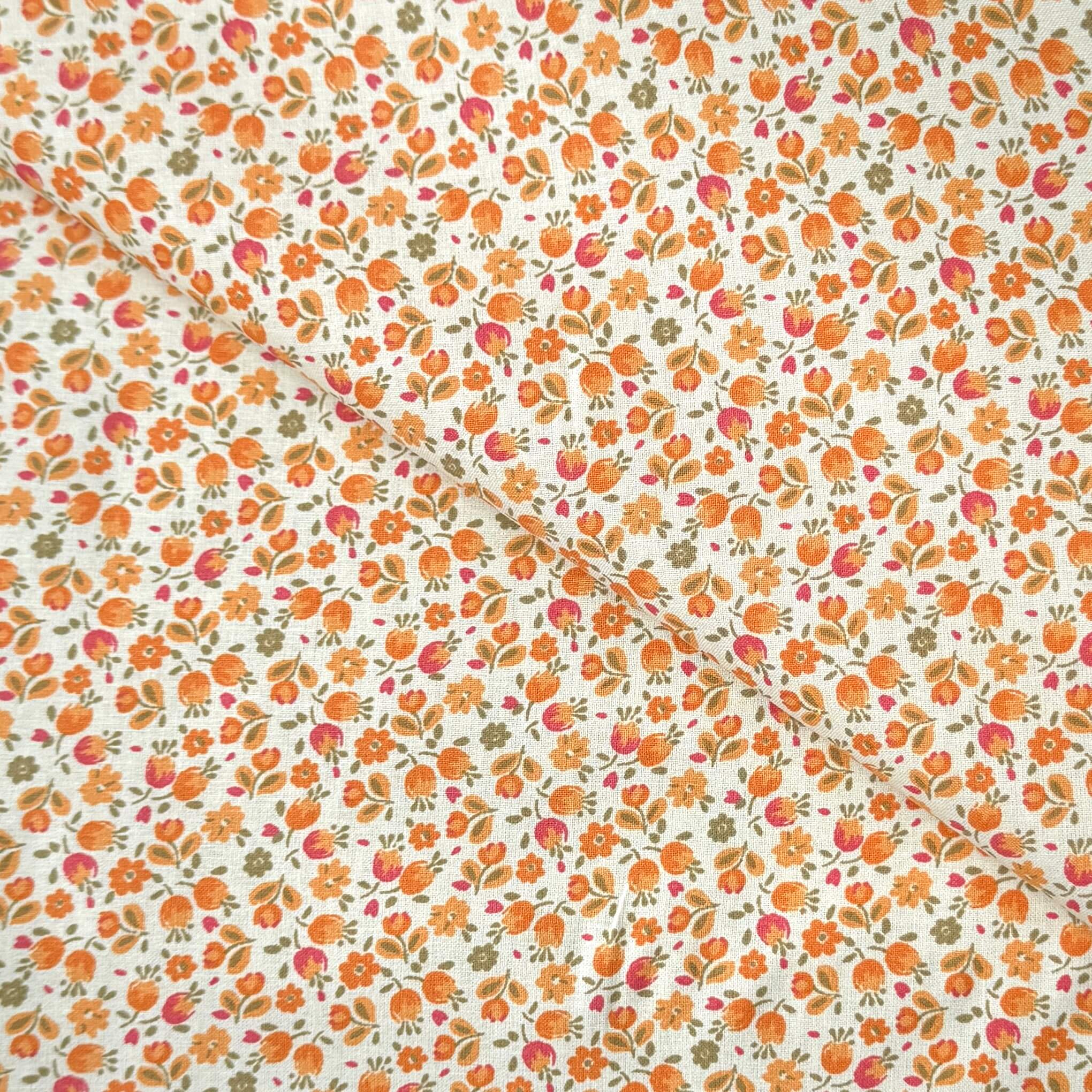 Coupon 1.3 m - Coton Imprimé / Caseille