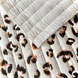 Matelassé Double Fauve Ecru / Unie Ecru