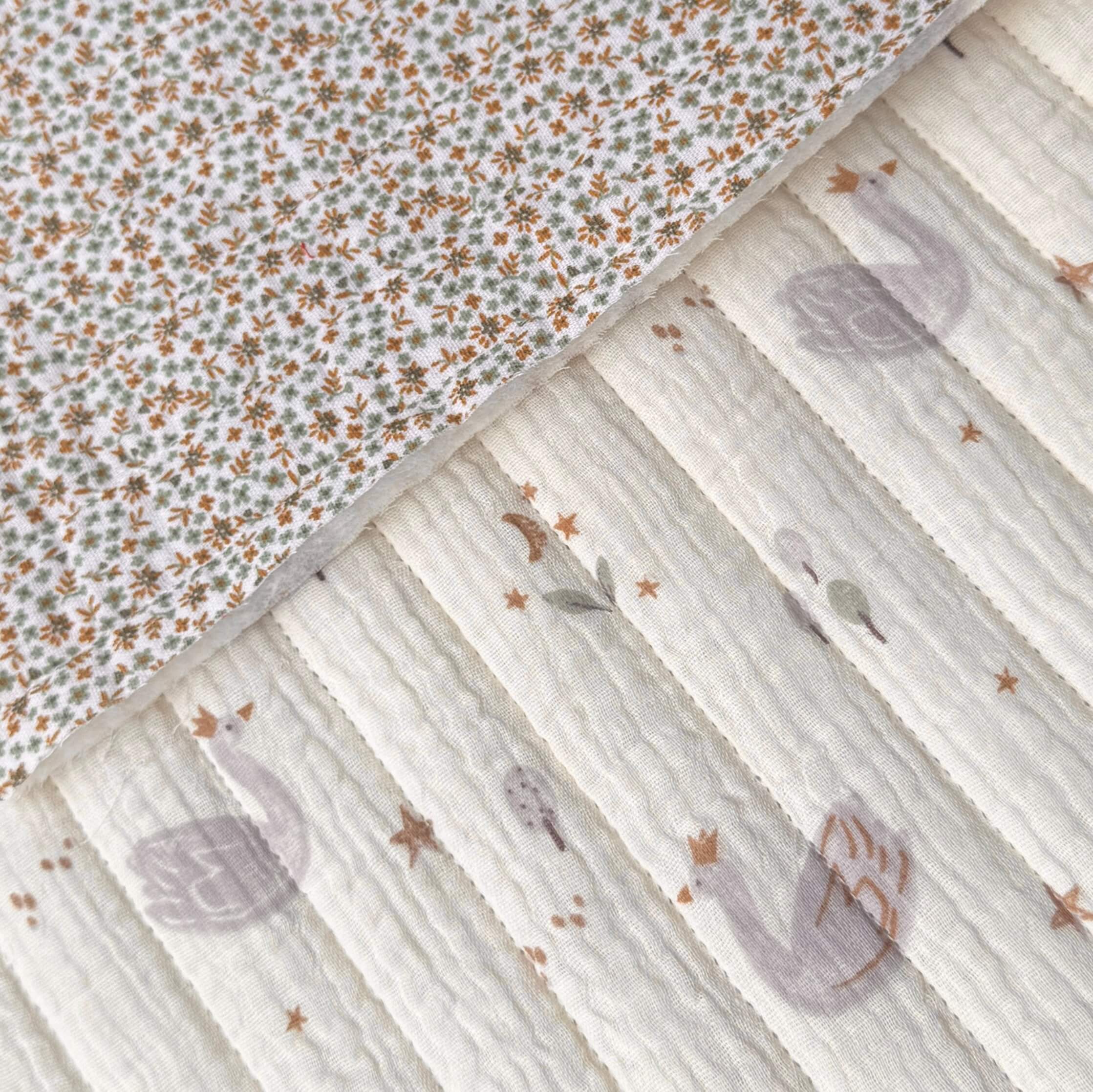 Matelassé Double Gaze Alba / Double Gaze Pio Ecru