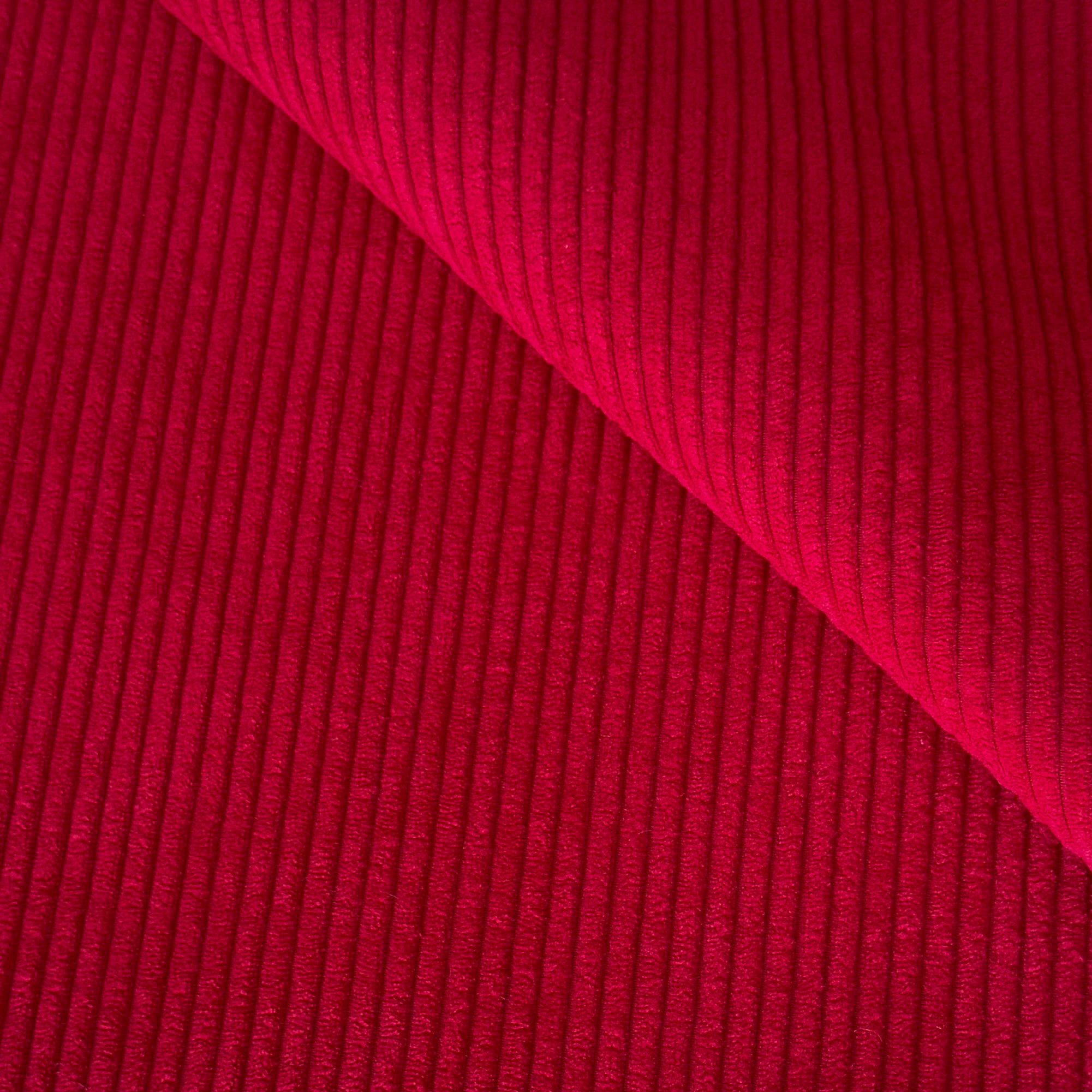 Velours Côtelé Huggy / Tomate