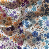 Coupon 80 cm - Coton à Impression Numérique / Romane Ecru-Jaune
