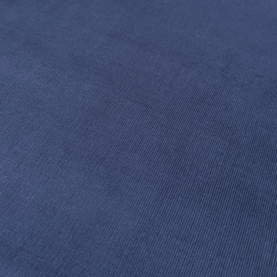Velours Côtelé 1000 Raies / Uni Bleu Foncé