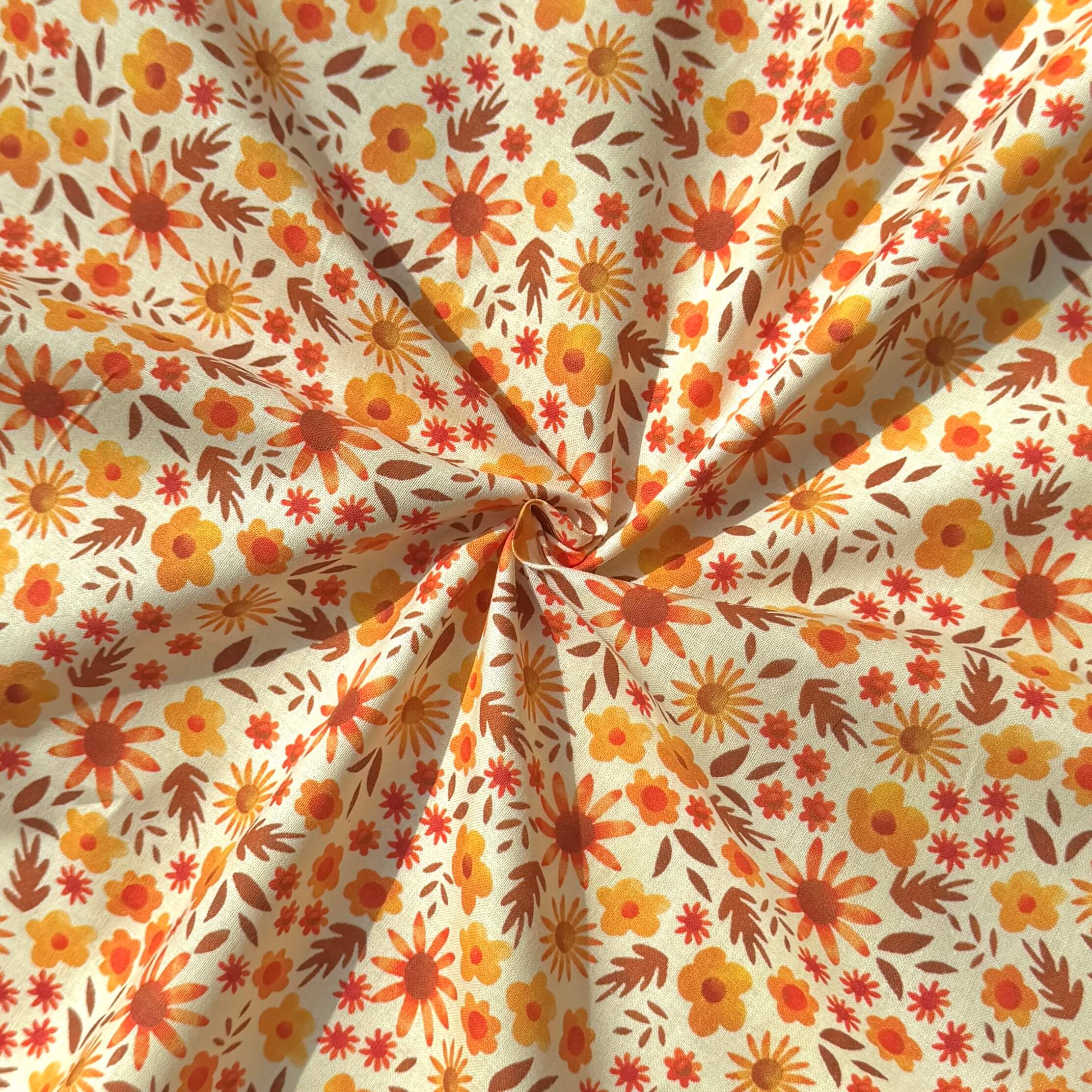 Coton Numérique Exclusif LPQC / Flola Jaune-Orange