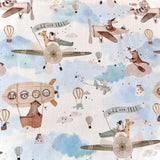 Coupon 90 cm - Coton à Impression Numérique / Wildair