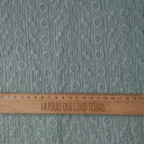 Double Gaze Brodée / Suzy Vert de Gris