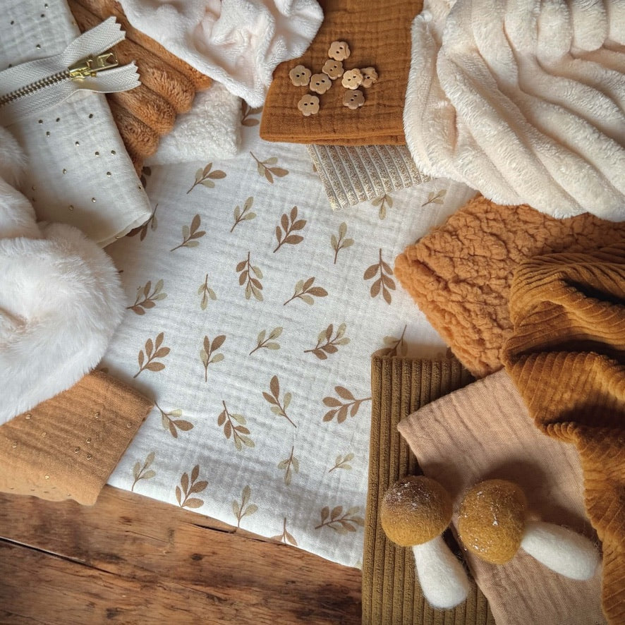 Coupon 60 cm - Double Gaze / Automn Leaves