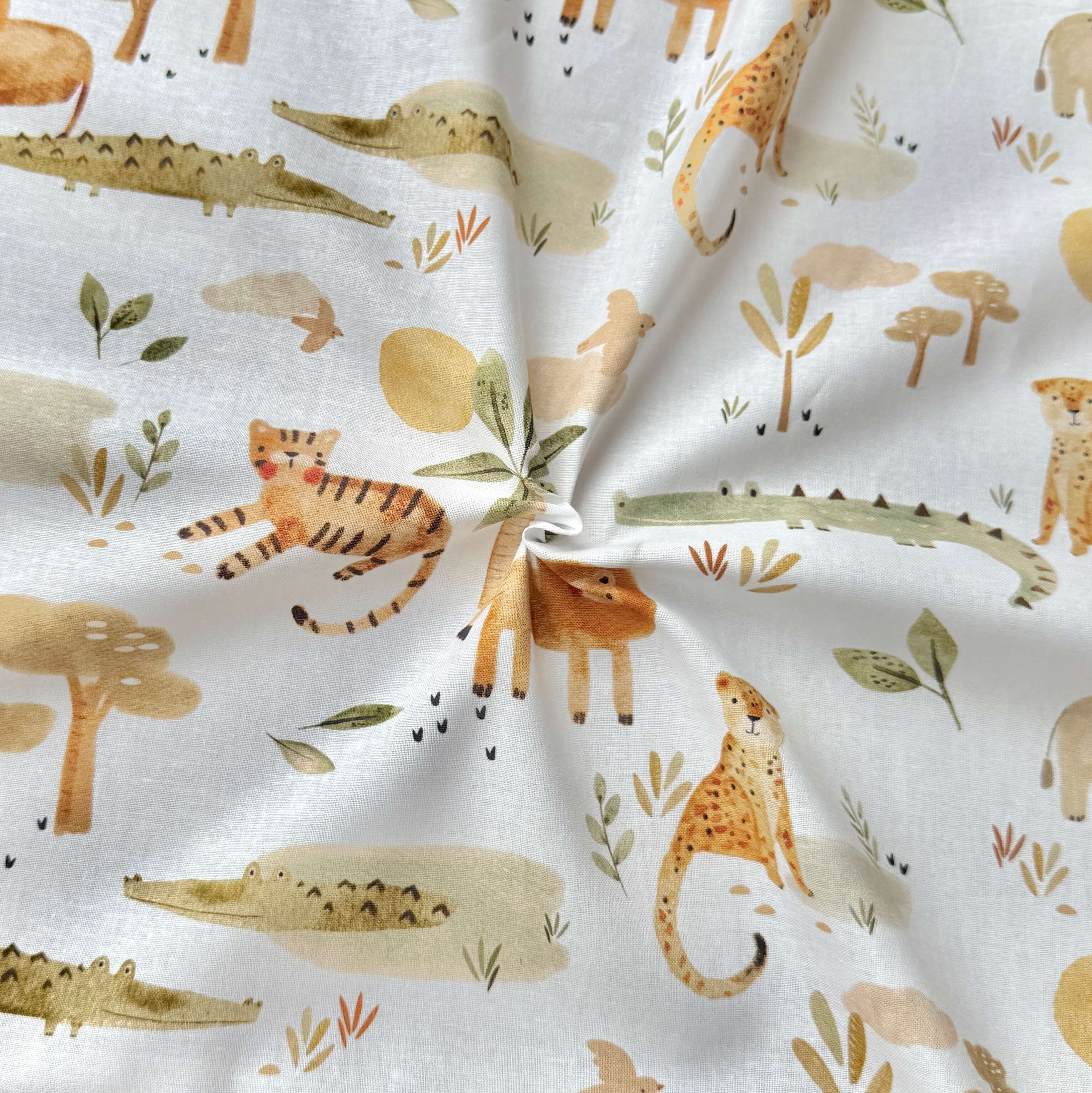 Coupon 1.2 m - Coton à Impression Numérique / Sarafou