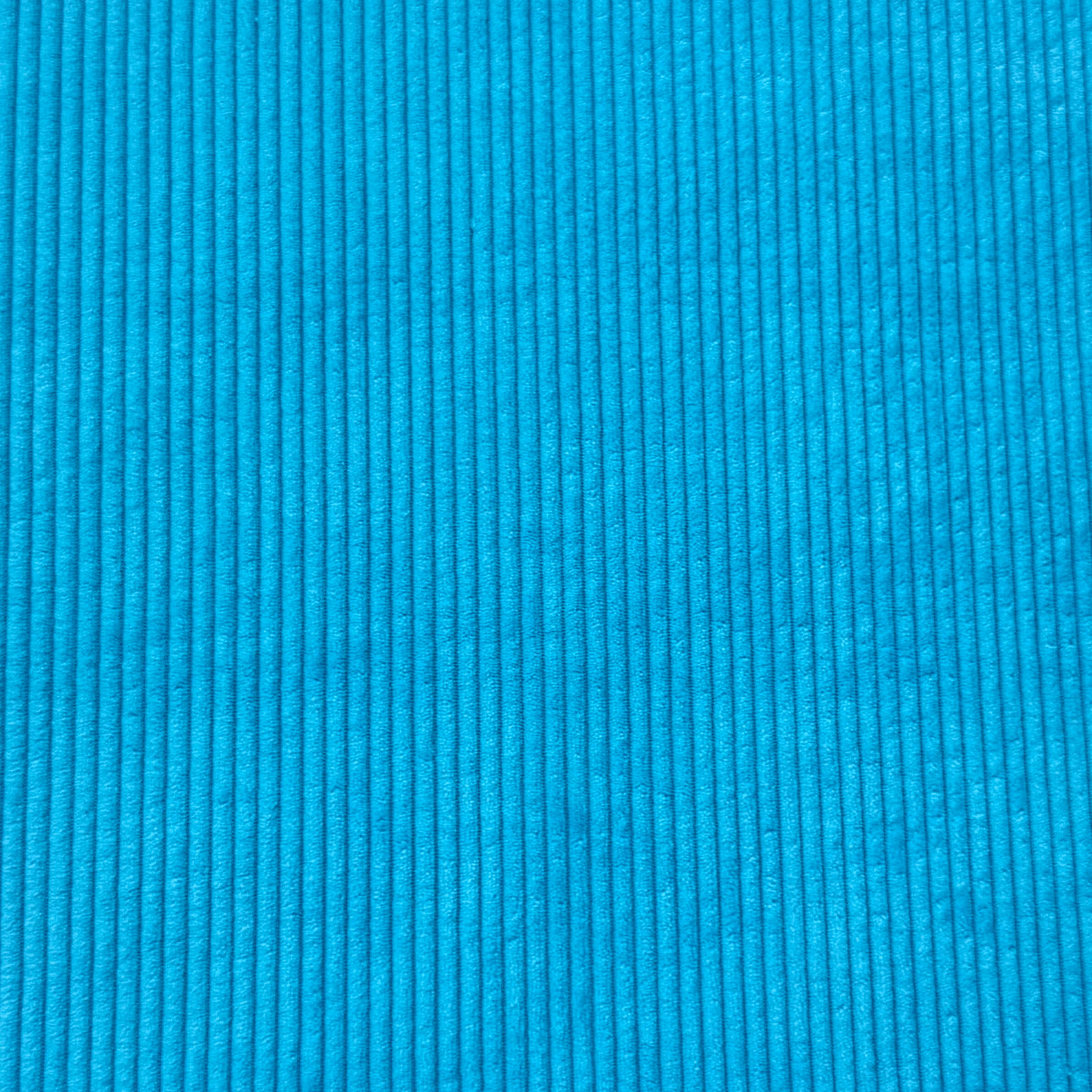 Velours Côtelé Huggy / Turquoise