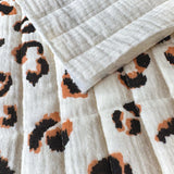 Matelassé Double Fauve Ecru / Unie Ecru