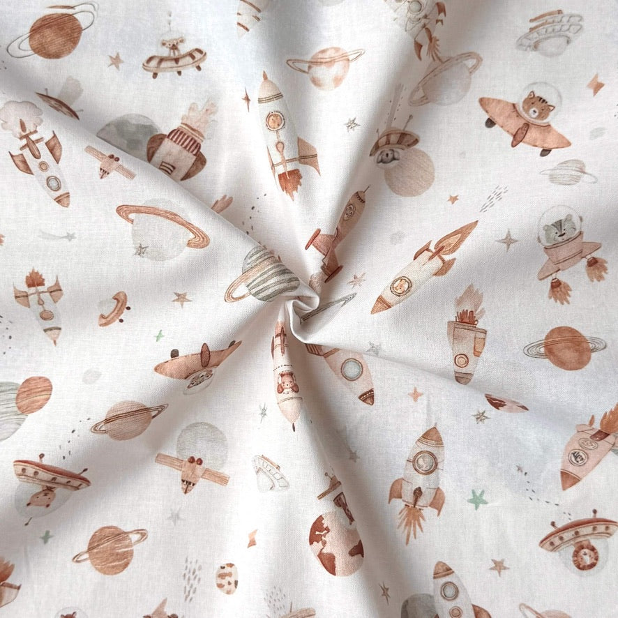 Coupon 90 cm - Coton à Impression Numérique / Fuzbuz