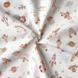 Coupon 90 cm - Coton à Impression Numérique / Fuzbuz