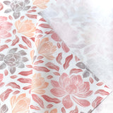 Coton Numérique Exclusif LPQC /  Magnol Rose-Abricot